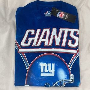 NY Giants Tie Dye Short Sleeve T-Shirt